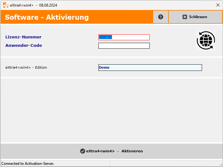 eXtra4win4_Launcher_Lizenz_Aktivierung_Online_01